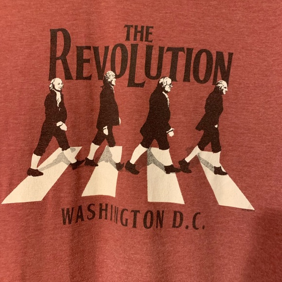 The revolution Washington D. C Beatles themed t shirt - Picture 3 of 7